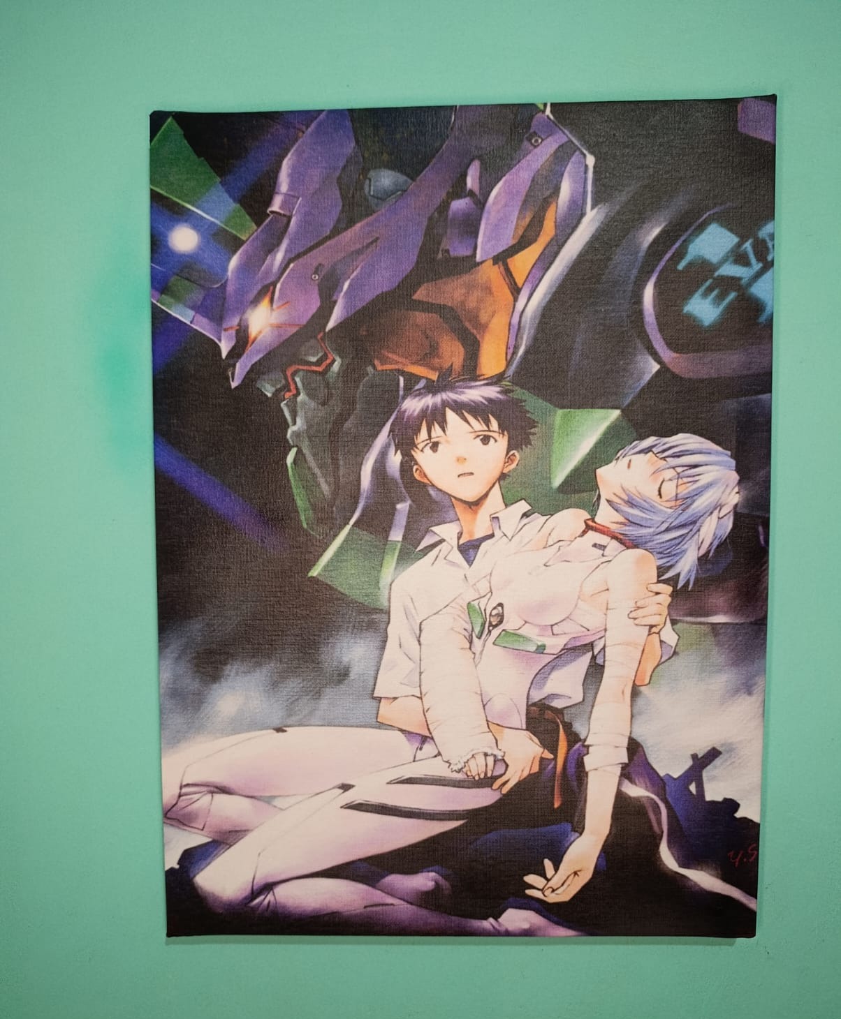 Cuadro Evangelion anime